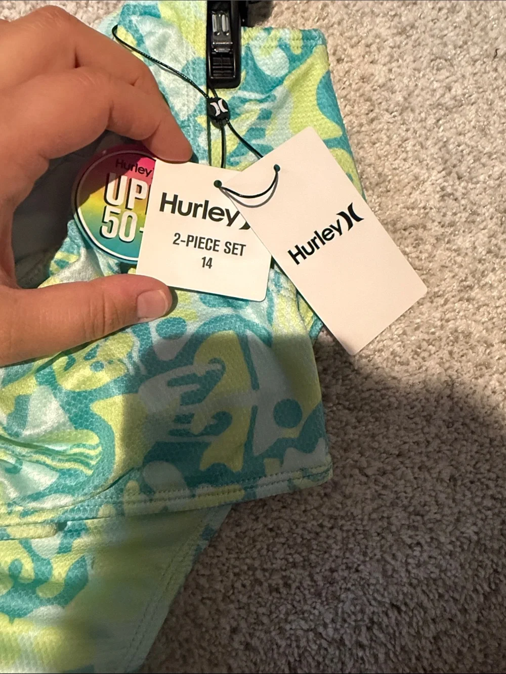 Hurley bright floral